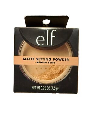 ELF Matte Setting Powder Medium Beige .26oz